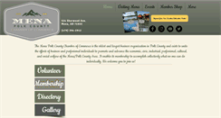 Desktop Screenshot of menapolkchamber.com